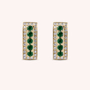 Orecchini Phoese Smeraldi Oro giallo - Varengo Gioielli