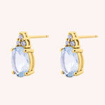 Load image into Gallery viewer, Orecchini Tiche Acquamarine - Varengo Gioielli
